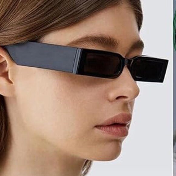 Nude inspired narrow sunglasses - Picture 5 of 5